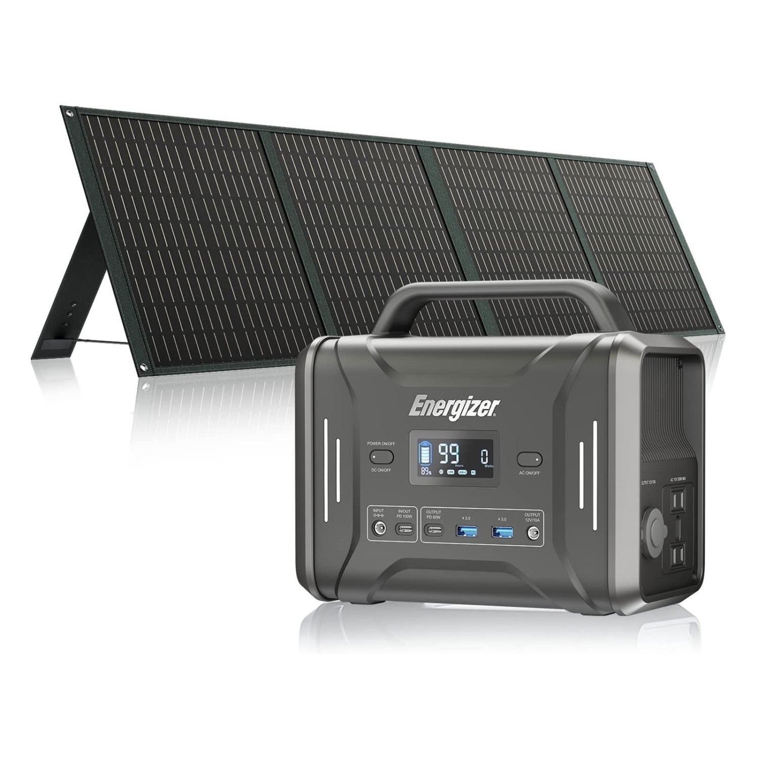 Energizer PPS320 + POWERWIN PWS110 Solar Panel